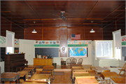 E7646 COUNTY HIGHWAY B, a Front Gabled school-one to six room, built in Troy, Wisconsin in 1892.