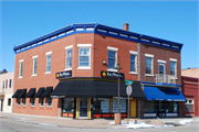 100-104 N LEXINGTON ST, a small retail building, built in Spring Green, Wisconsin in 1916.