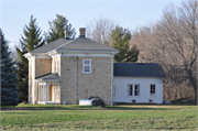 5601 STATE HIGHWAY 83, a Italianate house, built in Waterford, Wisconsin in 1855.