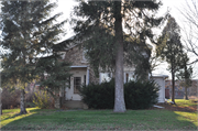 5924 STATE HIGHWAY 83, a Greek Revival house, built in Waterford, Wisconsin in 1850.