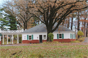 18224 ERVIN ST, a carriage house, built in Whitehall, Wisconsin in 1910.