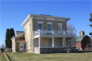 W284 S10975 STATE HIGHWAY 83, a Italianate house, built in Mukwonago, Wisconsin in 1873.