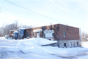 W737 GUNDERSON RD, a Astylistic Utilitarian Building dairy processing facility, built in Gilmanton, Wisconsin in 1948.