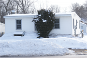 2320 S BROADWAY, a Quonset house, built in Menomonie, Wisconsin in 1946.