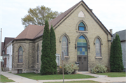 1529 N WISCONSIN AVE, a Early Gothic Revival house of worship, built in Racine, Wisconsin in 1881.