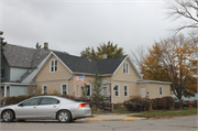 1203 Summit Ave., a Queen Anne house, built in Racine, Wisconsin in 1890.