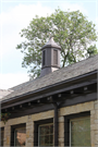 2143 S WEBSTER AVE, a Colonial Revival/Georgian Revival town hall, built in Allouez, Wisconsin in 1947.