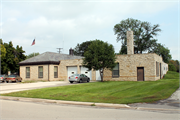 2143 S WEBSTER AVE, a Colonial Revival/Georgian Revival city/town/village hall/auditorium, built in Allouez, Wisconsin in 1947.