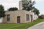 2143 S WEBSTER AVE, a Colonial Revival/Georgian Revival city/town/village hall/auditorium, built in Allouez, Wisconsin in 1947.