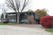 2910 MICHIGAN BLVD, a Usonian house, built in Racine, Wisconsin in 1947.