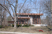 110 MARINETTE TRAIL, a Usonian house, built in Madison, Wisconsin in 1959.