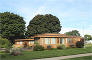 4001 HAVEN AVE, a Usonian house, built in Racine, Wisconsin in 1949.