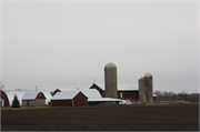 6420 RIVER RD, a Astylistic Utilitarian Building corn crib, built in Windsor, Wisconsin in 1940.