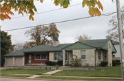 4019 Kinzie Avenue, a Ranch house, built in Racine, Wisconsin in 1949.