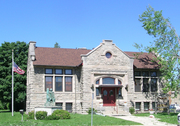 Waupun Public Library, a Building.