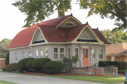 4010 Washington Avenue, a Bungalow house, built in Racine, Wisconsin in 1925.