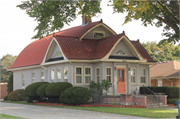 4010 Washington Avenue, a Bungalow house, built in Racine, Wisconsin in 1924.