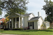 825 Orchard Street, a Colonial Revival/Georgian Revival house, built in Racine, Wisconsin in 1946.