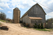 6242 USH 12, a Astylistic Utilitarian Building barn, built in Springfield, Wisconsin in 1900.