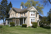 1838 W US HWY 14, a Italianate house, built in Janesville, Wisconsin in 1883.