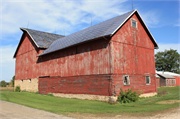 E11312 STH 60, a Astylistic Utilitarian Building barn, built in Prairie du Sac, Wisconsin in 1880.