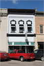113 3RD ST, a Italianate small retail building, built in Baraboo, Wisconsin in 1888.