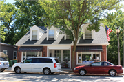 184-188 S MAIN ST, a Colonial Revival/Georgian Revival library, built in Thiensville, Wisconsin in 1951.
