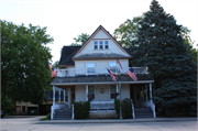 116-122 S MAIN ST, a Queen Anne house, built in Thiensville, Wisconsin in 1898.