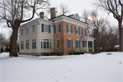 1000 E MILWAUKEE ST, a Greek Revival house, built in Janesville, Wisconsin in 1852.