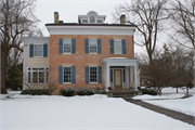 1000 E MILWAUKEE ST, a Greek Revival house, built in Janesville, Wisconsin in 1852.