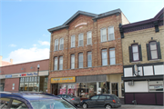 427-431 E MILL ST, a Italianate social recreational/fraternal hall, built in Plymouth, Wisconsin in 1877.