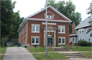 422 W MADISON ST, a Front Gabled social recreational/fraternal hall, built in Waterloo, Wisconsin in 1926.
