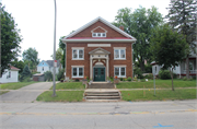 422 W MADISON ST, a Front Gabled social recreational/fraternal hall, built in Waterloo, Wisconsin in 1926.