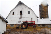 S1062 Nerison Rd., a Astylistic Utilitarian Building barn, built in Coon, Wisconsin in 1920.