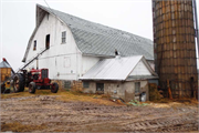S1062 Nerison Rd., a Astylistic Utilitarian Building barn, built in Coon, Wisconsin in 1920.