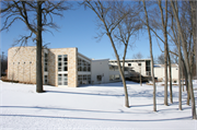 8223 N PORT WASHINGTON RD, a Contemporary synagogue/temple, built in Fox Point, Wisconsin in 1961.