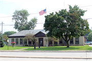Allouez Water Department and Town Hall Building, a Building.