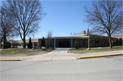 1111 MAITLAND DR, a Contemporary elementary, middle, jr.high, or high, built in Waukesha, Wisconsin in 1956.