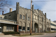 945 BLACKSTONE AVE, a Late Gothic Revival industrial bldg/manufacturing facility, built in Waukesha, Wisconsin in 1926.