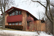 1021 DOWNING DR, a Usonian house, built in Waukesha, Wisconsin in 1966.