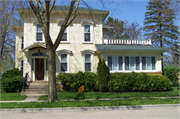 215 JACKSON, a Italianate house, built in Sauk City, Wisconsin in 1876.