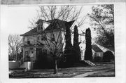 340 W PROSPECT ST (305 N PRAIRIE), a American Foursquare house, built in Stoughton, Wisconsin in 1908.