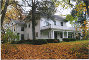 1201 S WATERVILLE RD, a Greek Revival house, built in Summit, Wisconsin in 1845.
