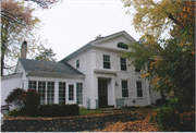 1201 S WATERVILLE RD, a Greek Revival house, built in Summit, Wisconsin in 1845.
