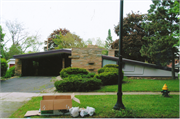 1001 RUSSET ST, a Usonian house, built in Racine, Wisconsin in 1952.