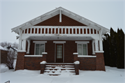 133 N Main St, a Craftsman house, built in Loyal, Wisconsin in 1915.