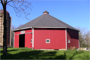 Vocke, Frank, Octagonal Barn, a Building.
