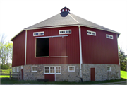 Vocke, Frank, Octagonal Barn, a Building.