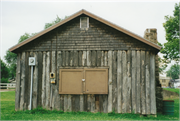 NW CORNER OF LABELLE ST AND PARK, a Rustic Style social recreational/fraternal hall, built in Boscobel, Wisconsin in 1913.