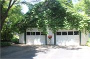 340 S MAIN ST, a Greek Revival house, built in Lake Mills, Wisconsin in 1843.